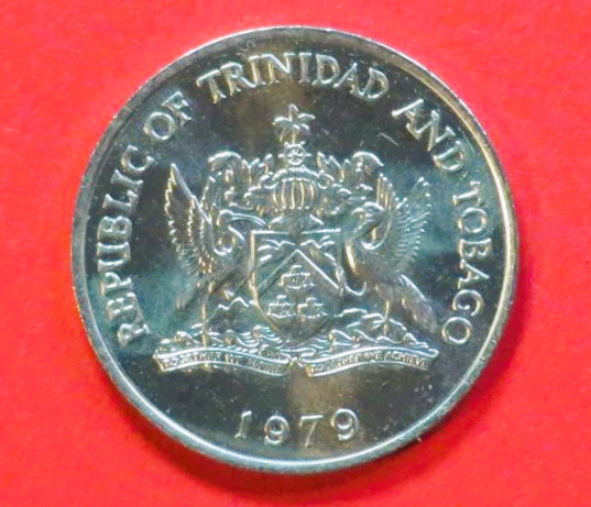 Trinidad & Tobago:  1 Dollar, 1979, unzirkuliert (unc), FAO, # 37