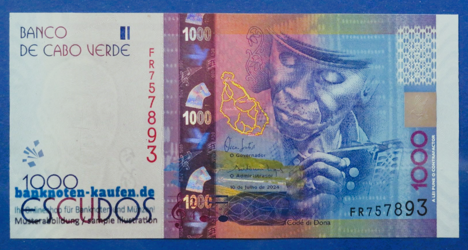 Cape Verde - 1,000 Escudos, 2024, uncirculated (UNC)