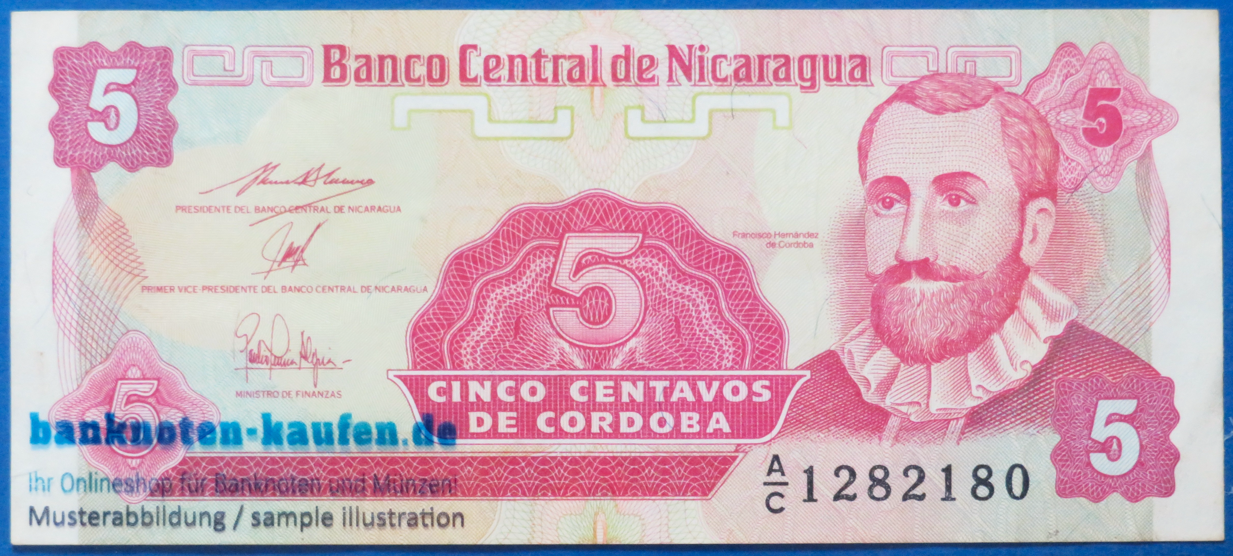 Nicaragua, 5 Centavos, 1991ND, gebraucht (USED / VF), P-168