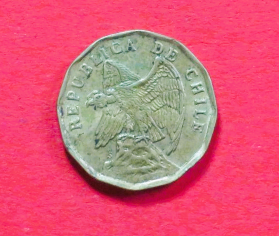 Chile: 5 Centavos, 1975, gebraucht (used / ss), # 51