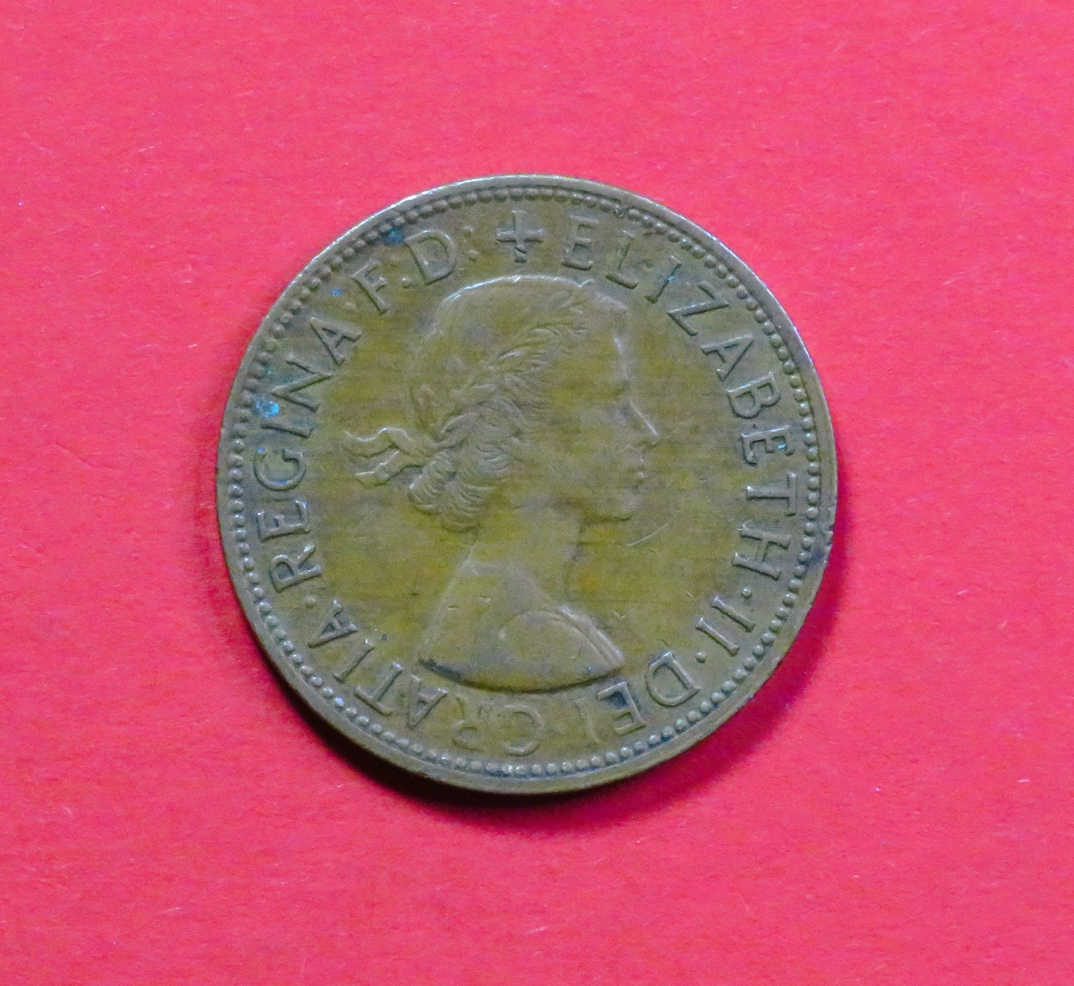 Australia, 1 Penny, 1955-1964, circulated (USED / vf), Elizabeth II.