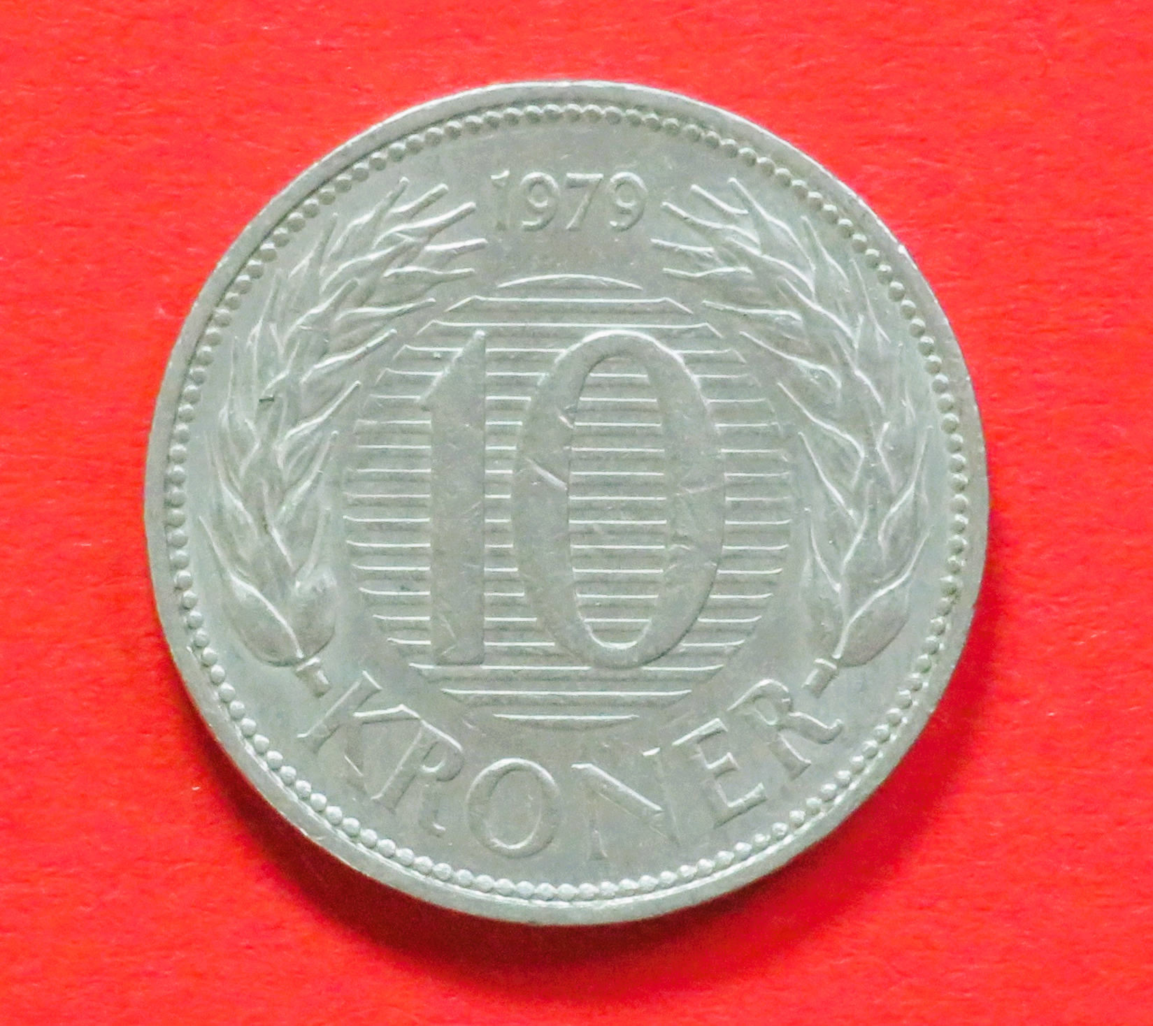 Dänemark:  10 Kroner, 1979-1988, gebraucht (used / ss-vz), # 82