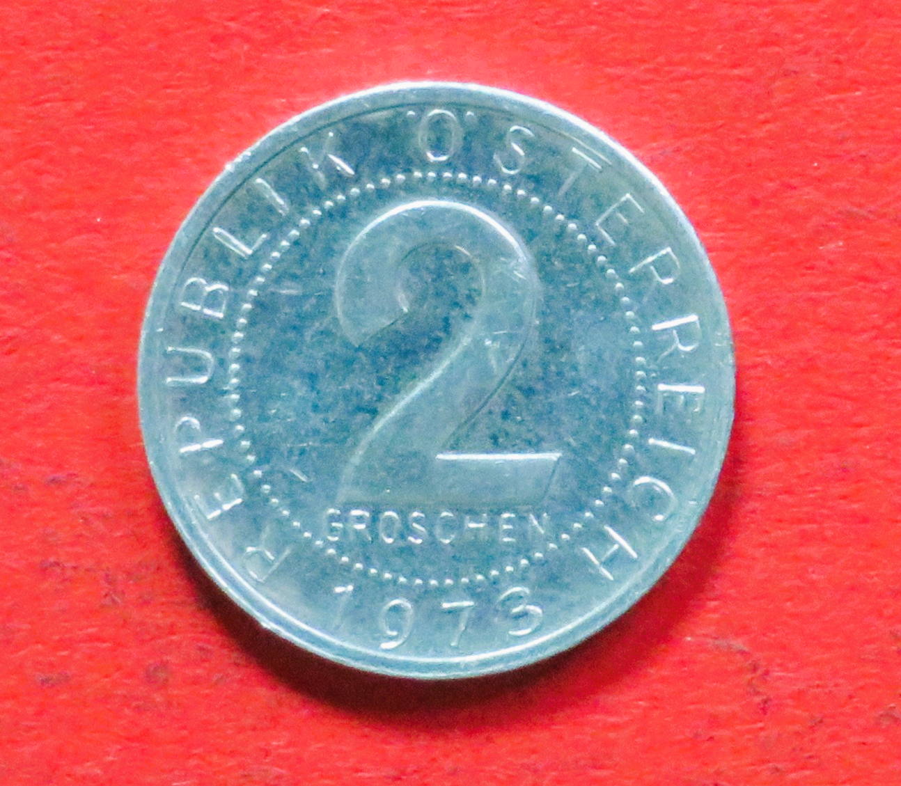 Österreich:  2 Groschen, 1950-1994, gebraucht (used / vz), # 64