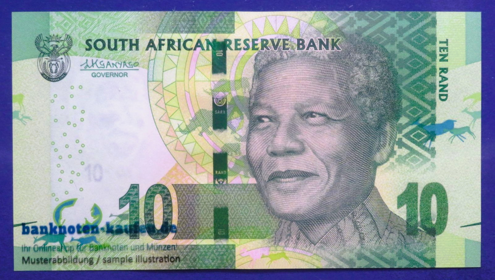 Südafrika, 10 Rand, ND (2013-16), kassenfrisch (UNC), P-138b