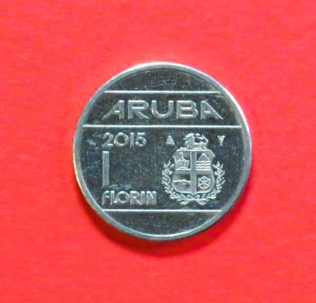Aruba, 1 Florin, 2014+, circulated (USED / vf)