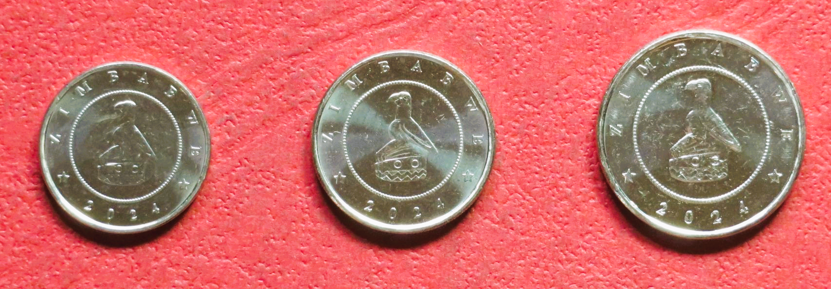 Zimbabwe, 1/2/5 ZiG, 2024, uncirculated (UNC)