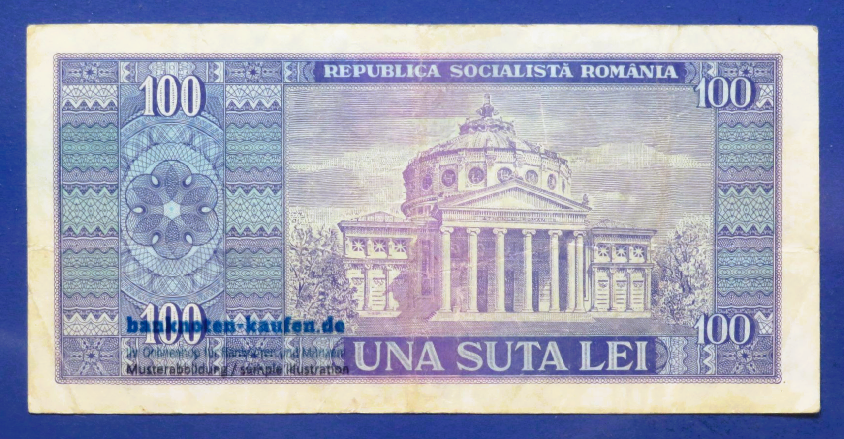 Romania, 100 Lei, 1966, circulated (USED / VF), P-97