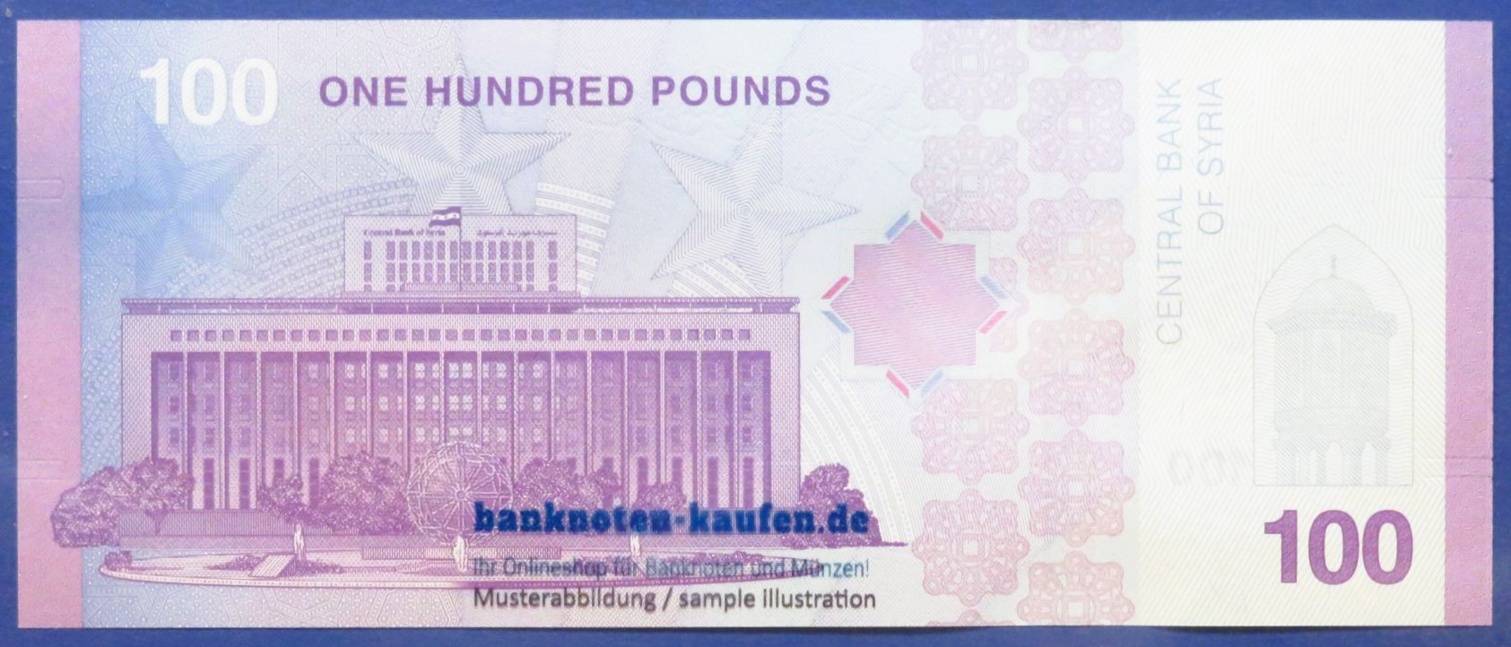 Arabien, 100 Pounds, 2025, kassenfrisch (UNC), P-122
