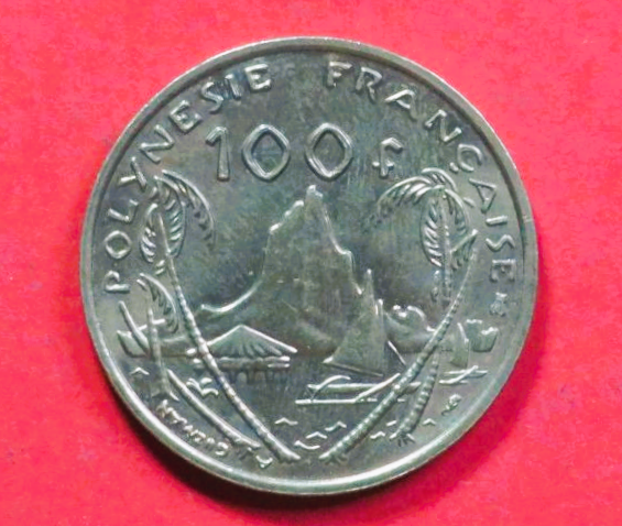 französisch Polynesien: 100 Francs, 1976+, gebraucht (used / ss-vz), # 18