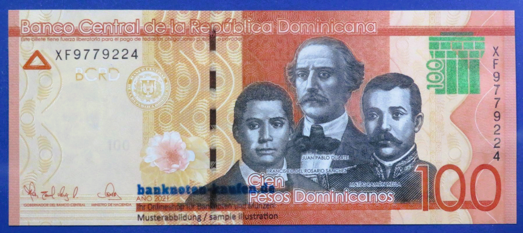 Dominican Republic, 100 Pesos, 2021, uncirculated (UNC), P-190