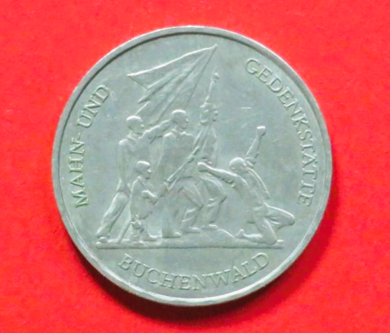 DDR: 10 Mark, 1972, gebraucht (used / ss-vz), Gedenkausgabe, # 38