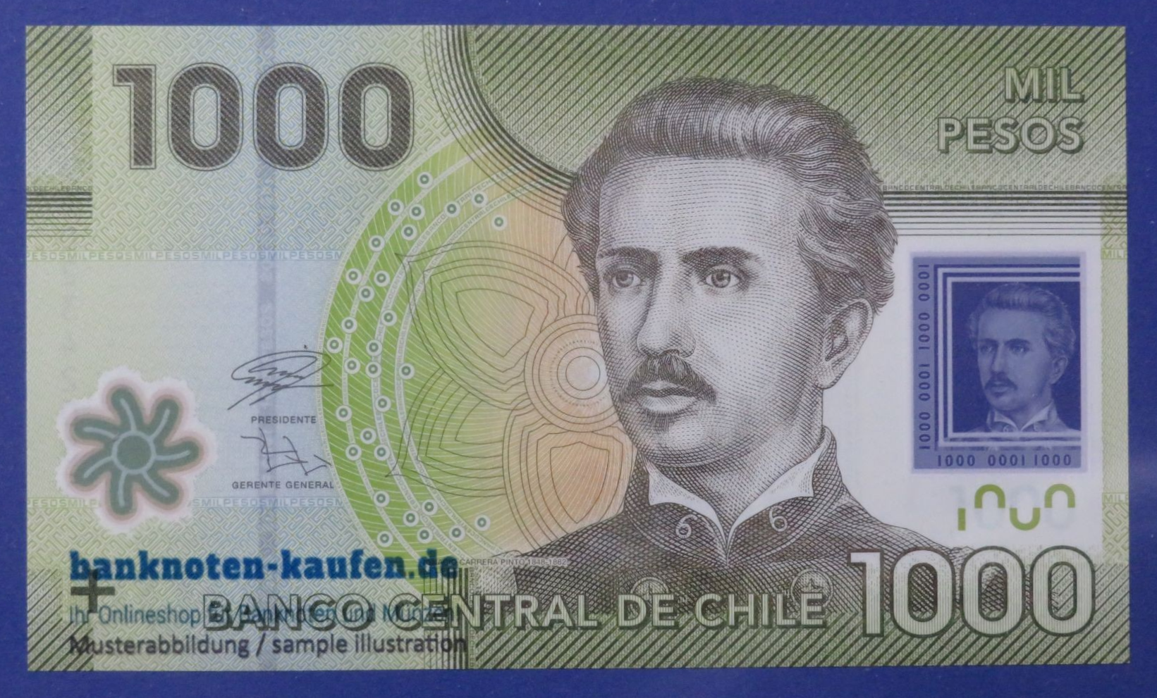 Chile - 1,000 Pesos, 2020, uncirculated (UNC), Polymer, P-161