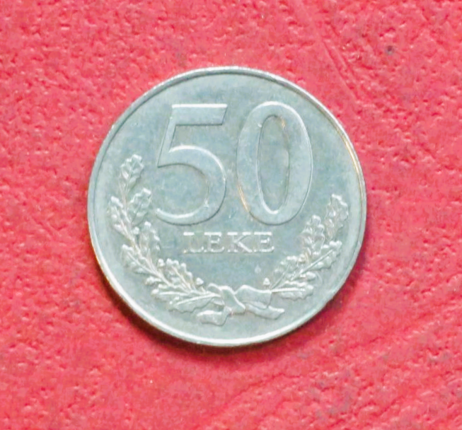 Albanien: 50 Leke, 1996+, gebraucht (USED / ss+), #79
