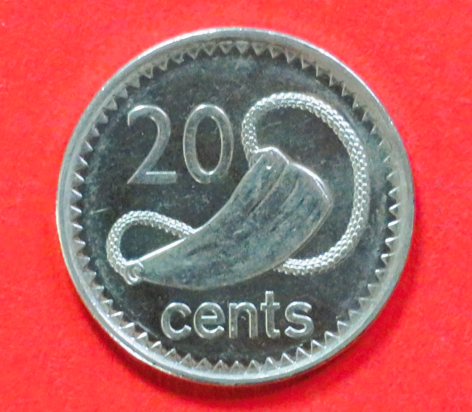Fidschi: 20 Cents, 2009-2010, gebraucht (used / ss-vz), # 133