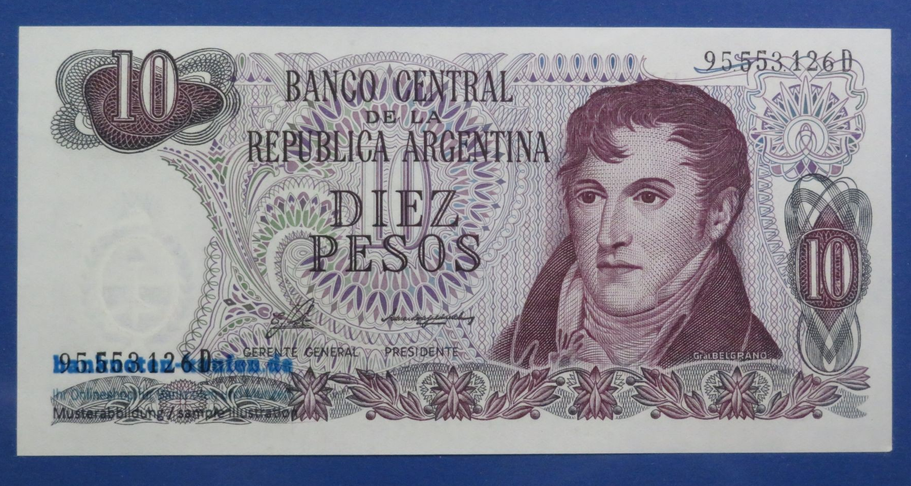 Argentina, 10 Pesos, 1976ND, uncirculated (UNC), P-300