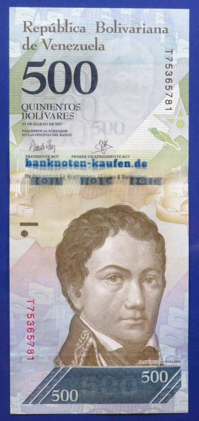 Venezuela, 500 Bolivares fuerte, 2017, uncirculated (UNC), P-94
