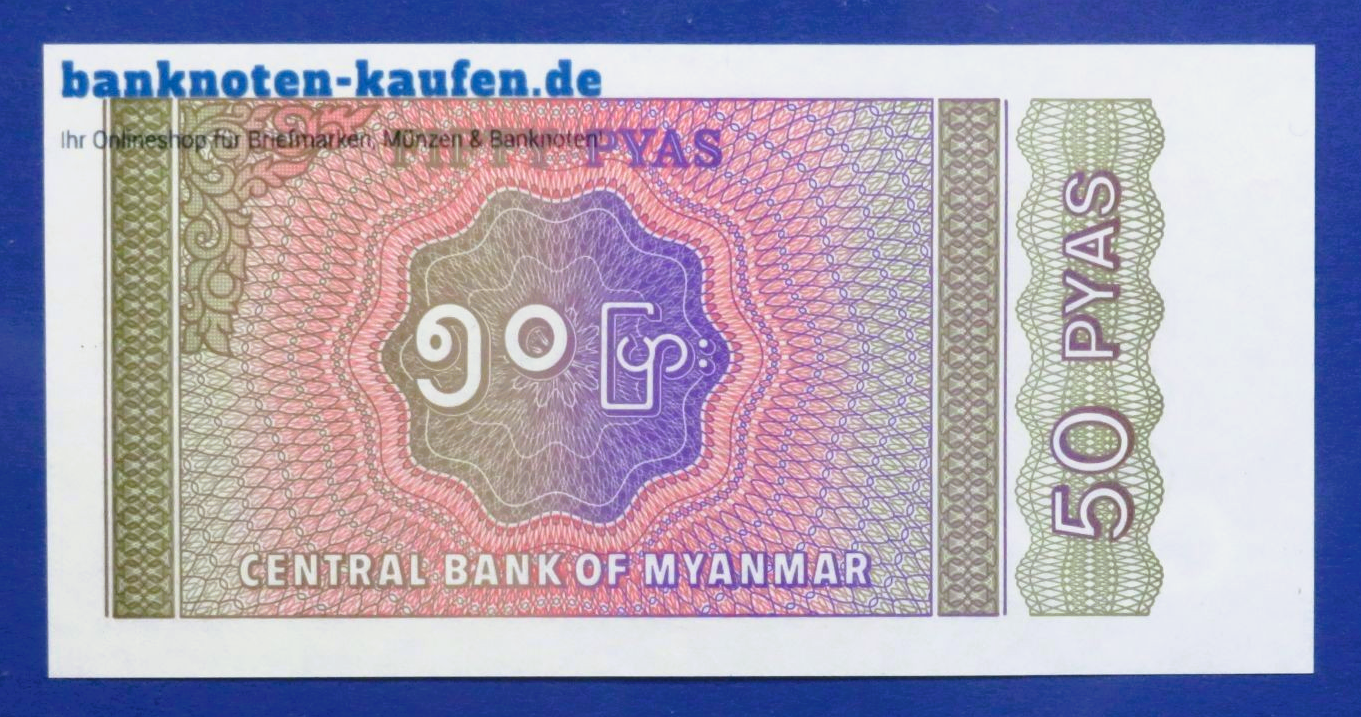 Myanmar, 50 Pyas, 1994ND, uncirculated (UNC), P-68