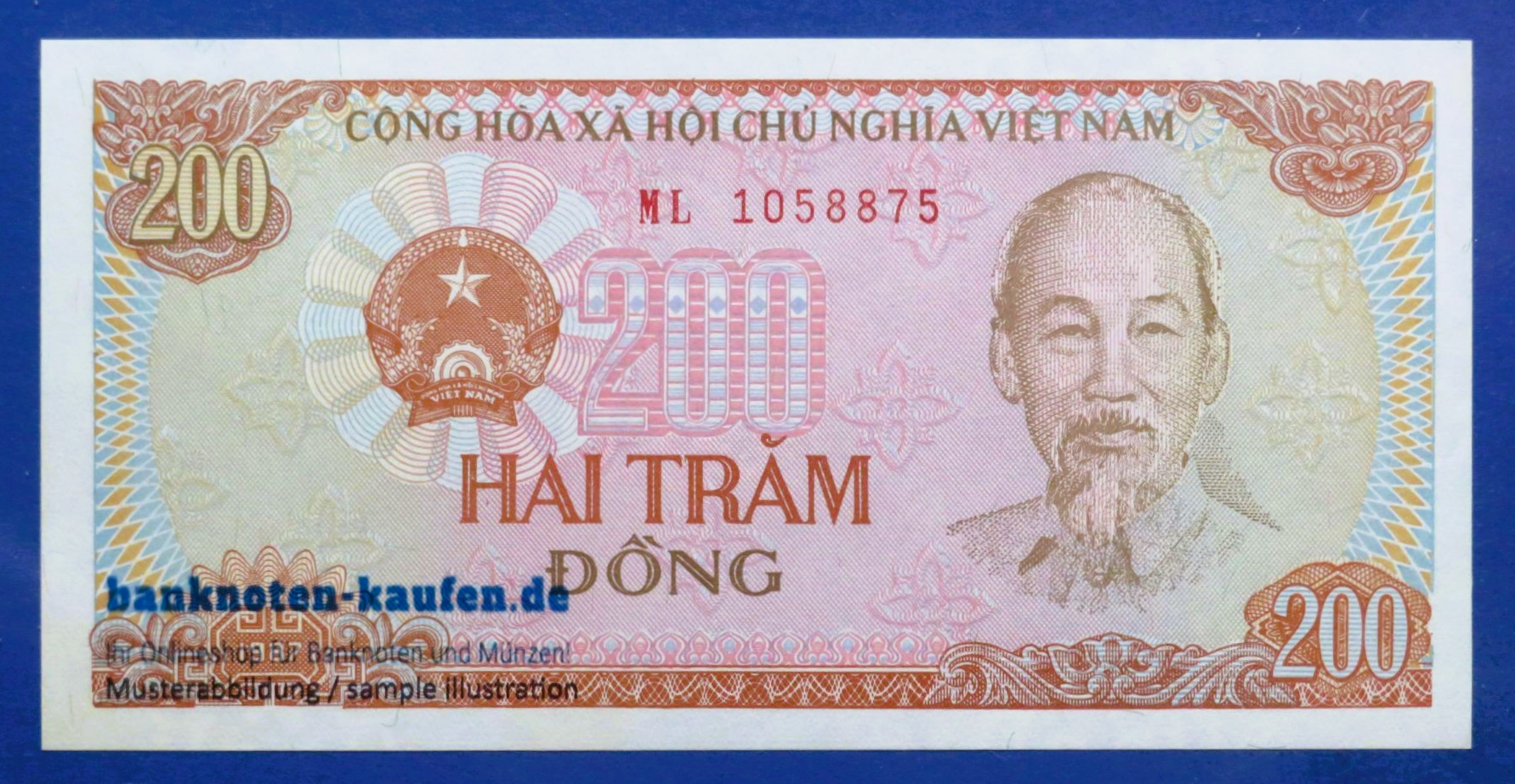 Viet Nam, 200 Dong, 1987, uncirculated (UNC), P-100
