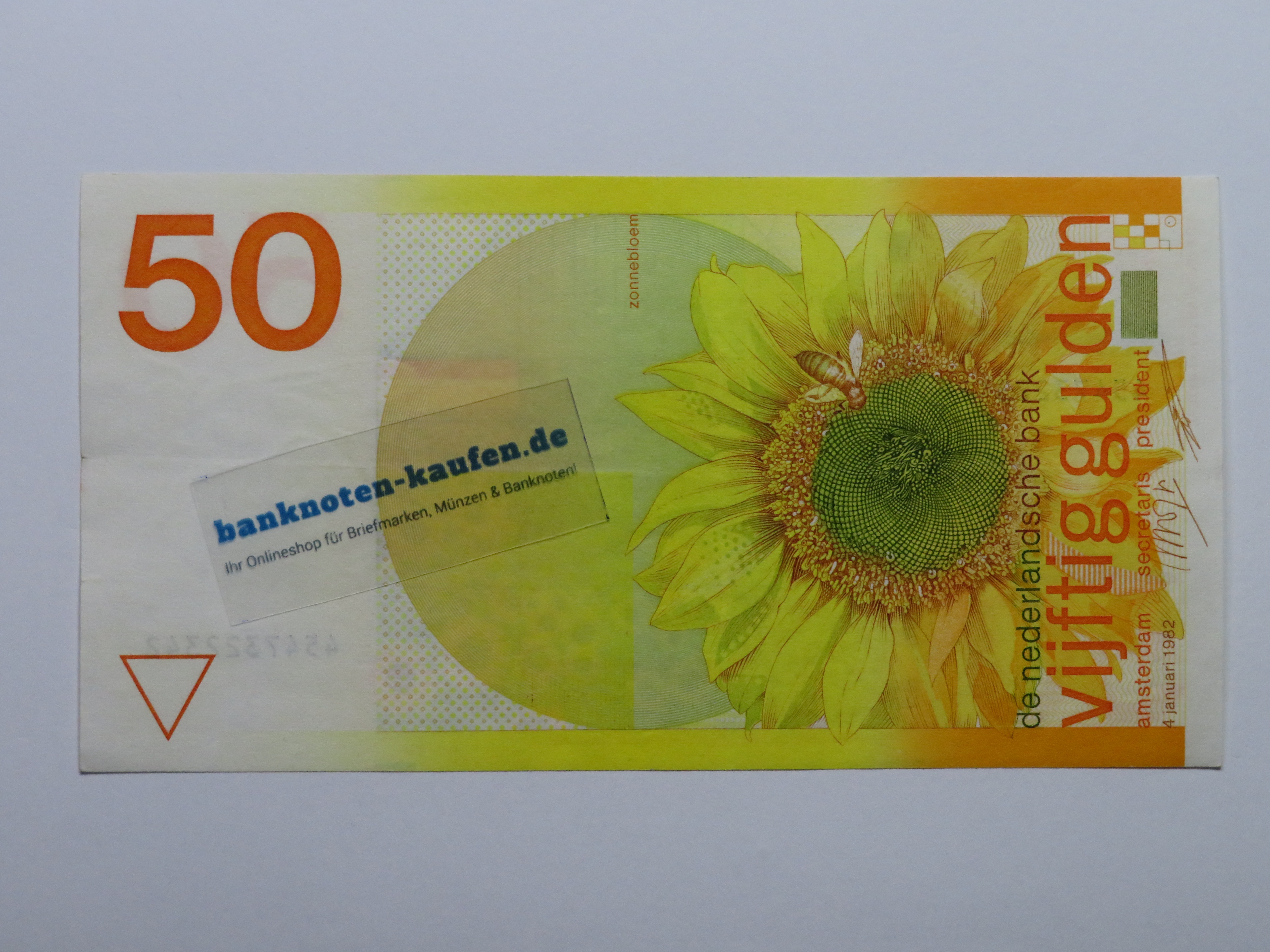 Netherlands, 50 Gulden, 1982, USED (XF), P-96