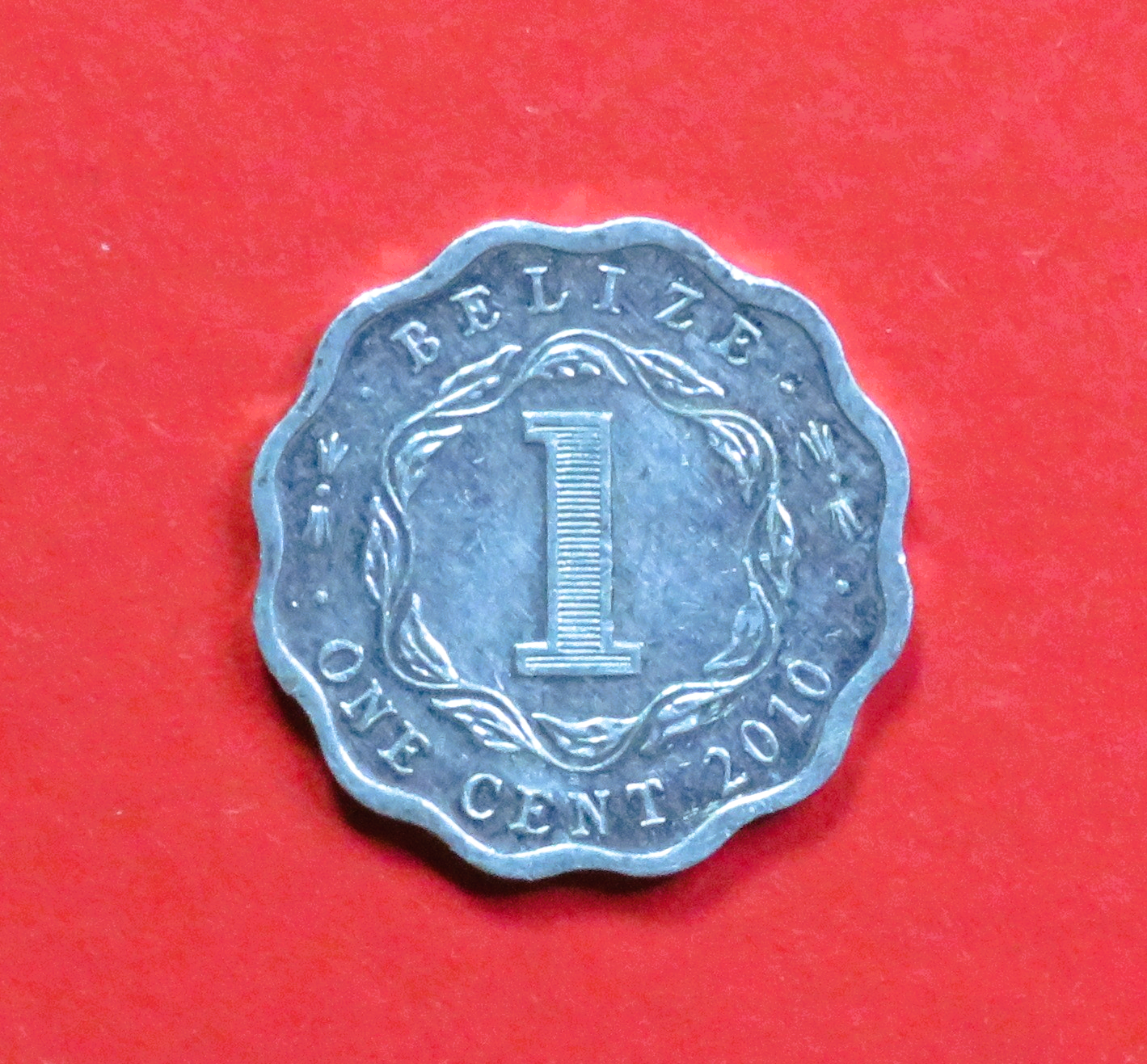 Belize:  1 Cent, 1976+, circulated (used / ss)