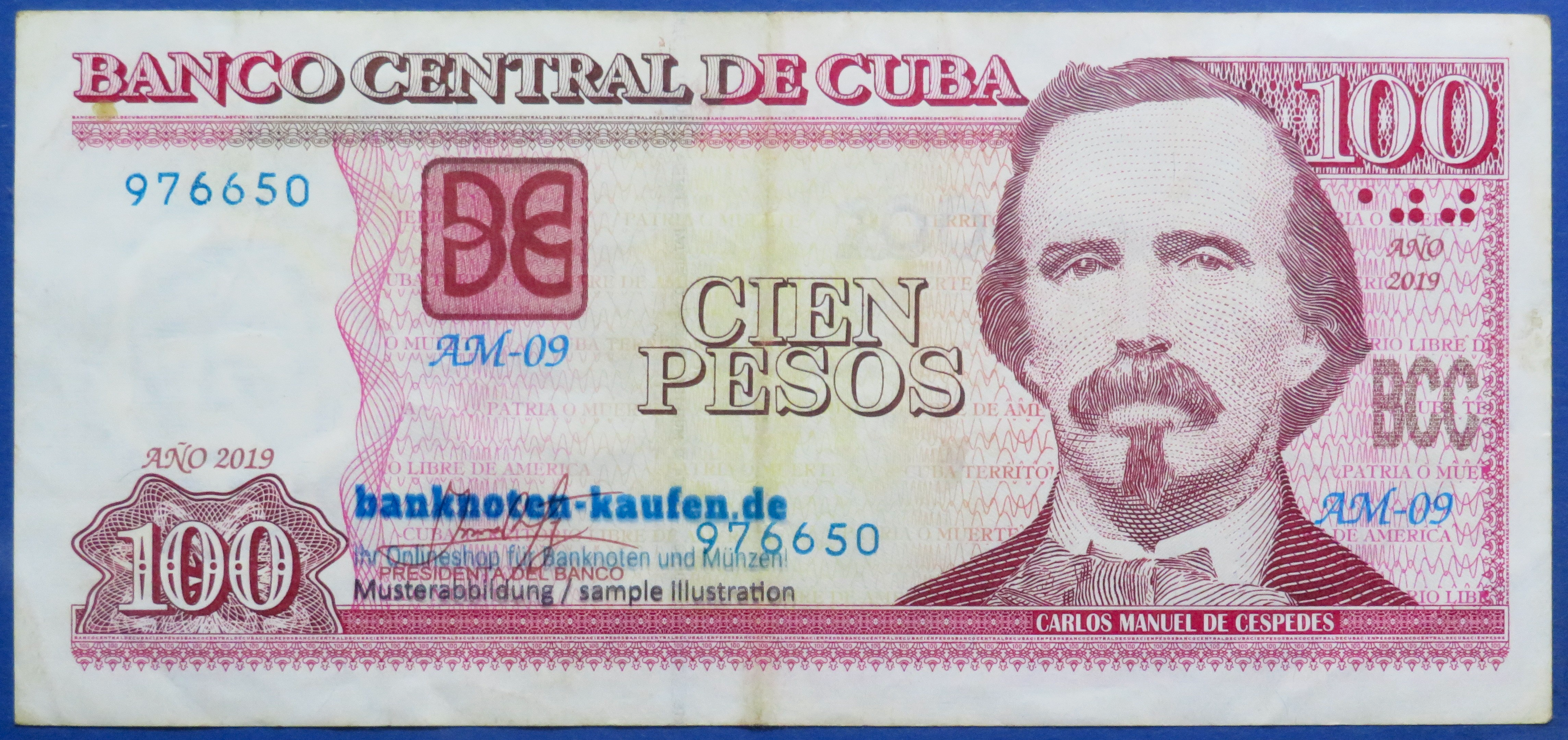 Karibik, 100 Pesos, 2019, gebraucht (USED / VF), P-129k