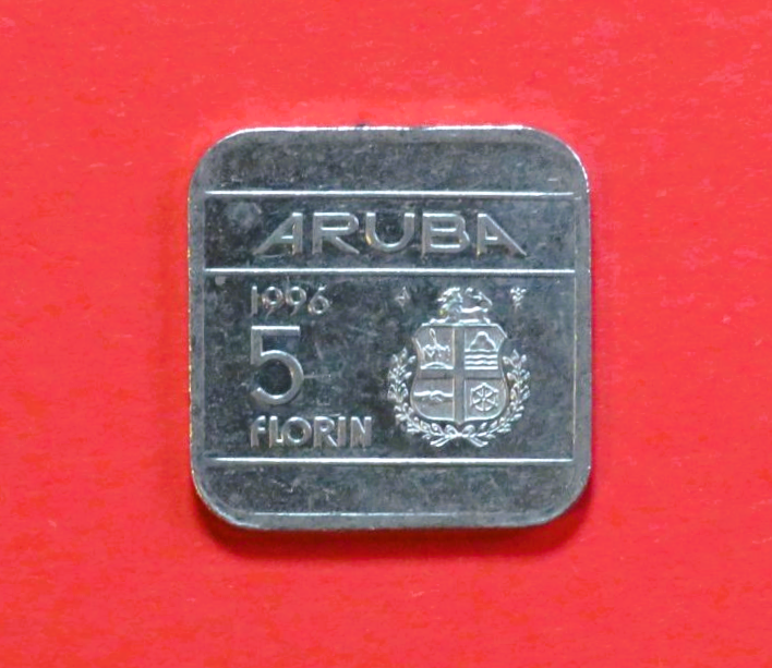 Aruba, 5 Florin, 1995-2005, circulated (USED / vf)