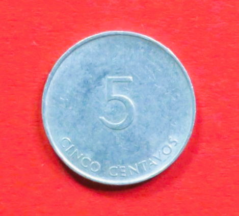 Karibik:  5 Centavos, 1988, gebraucht (used / ss), # 702