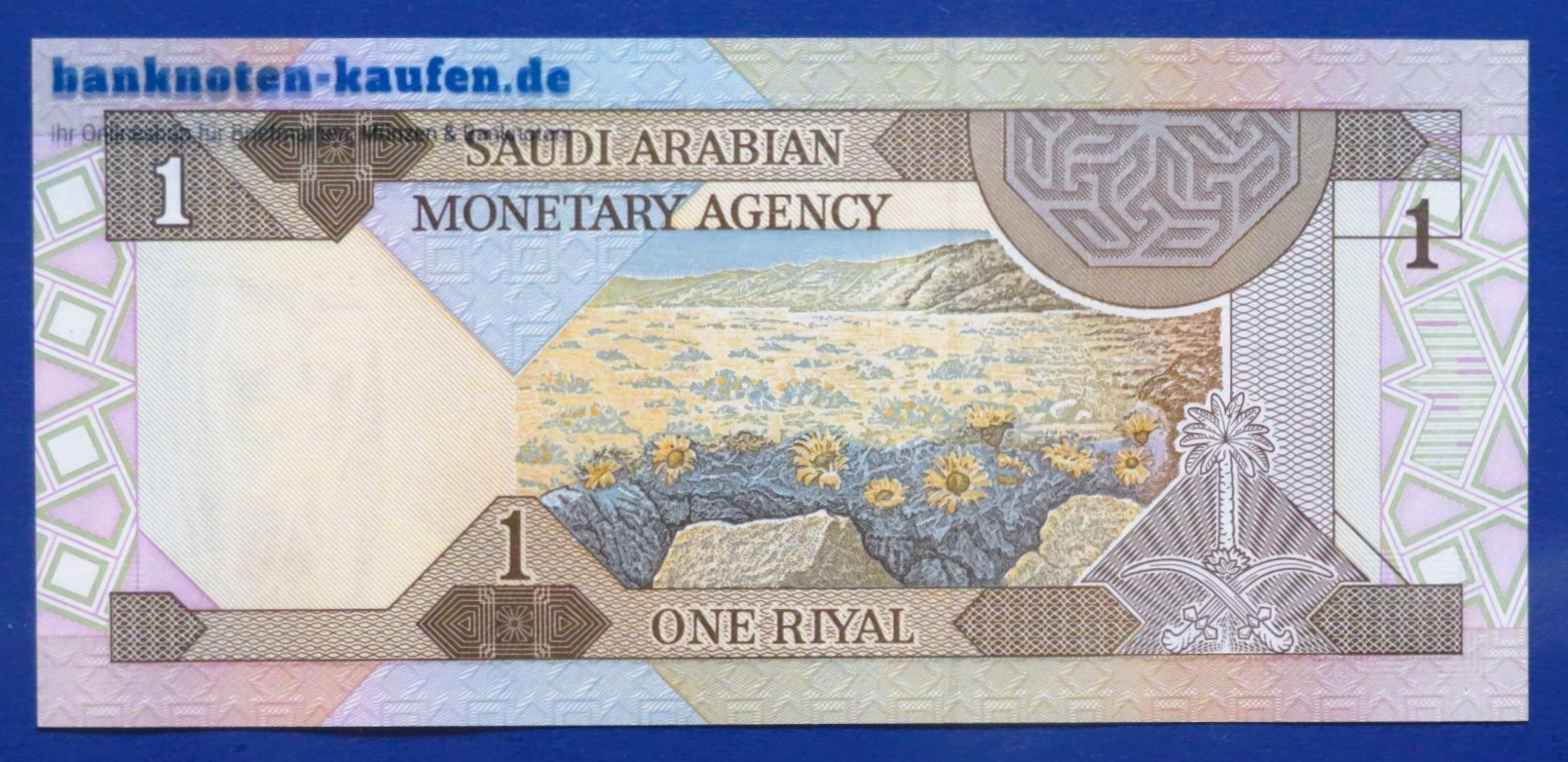 Saudi Arabia, 1 Riyal, 1984ND, uncirculated (UNC), P-21d