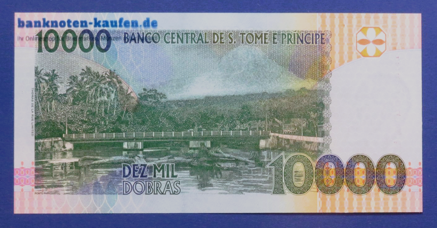 Saint Thomas & Prince - 10,000 Dobras, 2013, uncirculated (UNC), P-66d