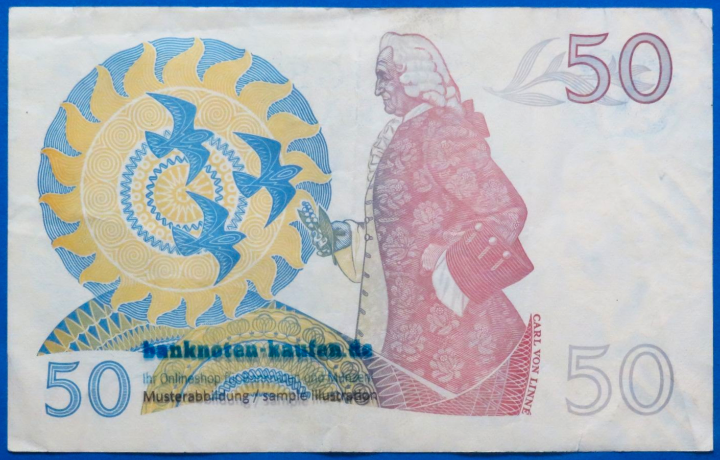 Schweden, 50 Kronor, 1982, gebraucht (USED / F+), P-53d