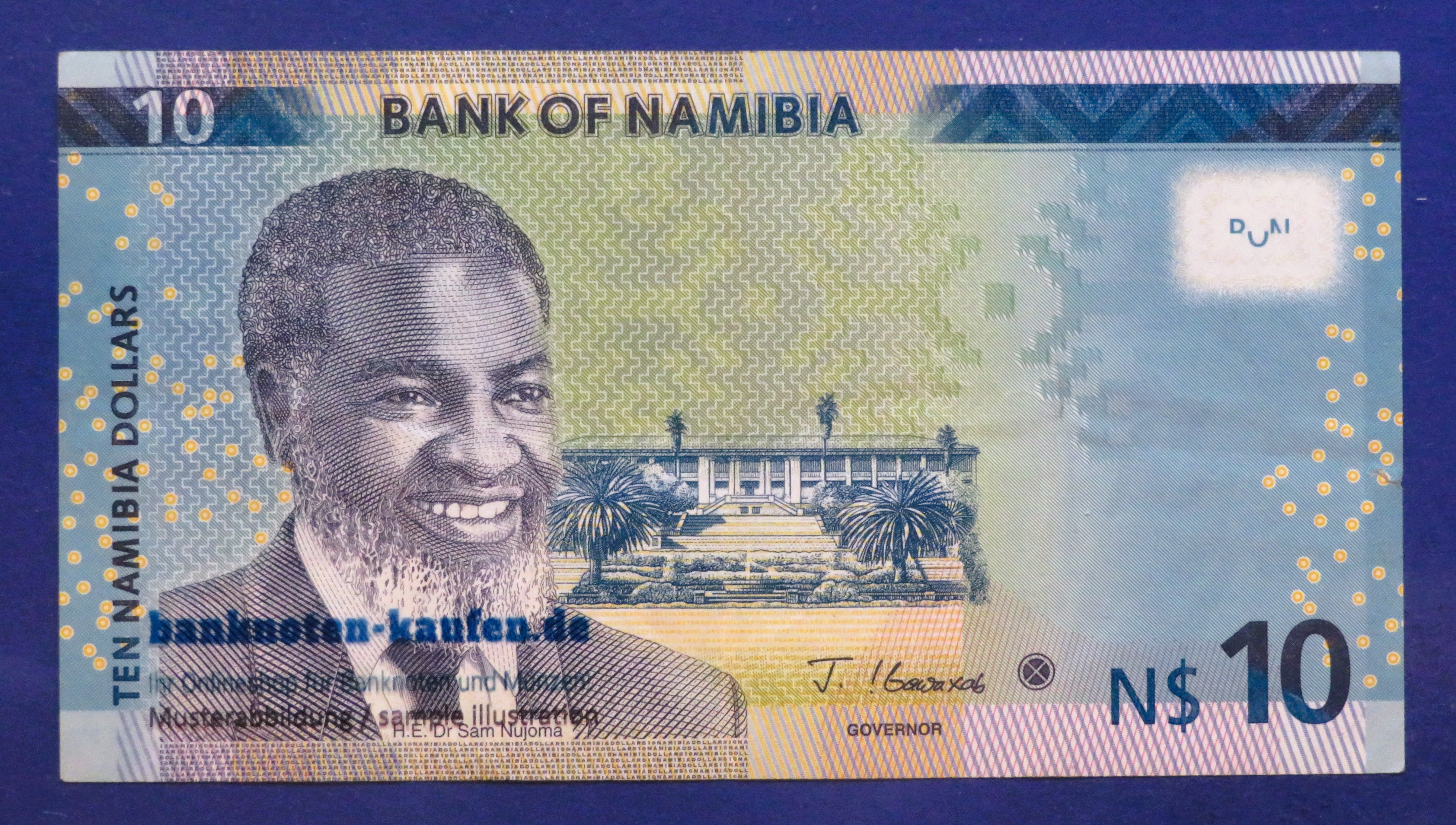 Namibia, 10 Dollars, 2021, gebraucht (USED / VF), P-16b