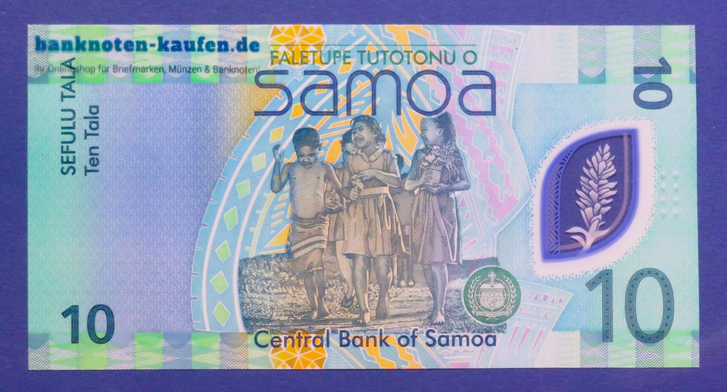 Samoa, 10 Tala, 2024ND, uncirculated (UNC), Polymer, P-48