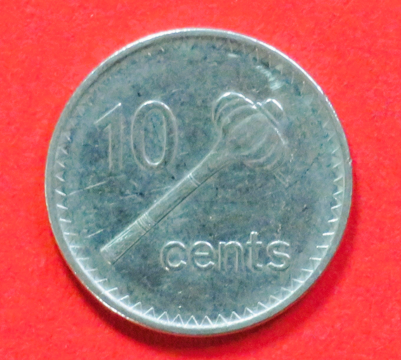 Fidschi: 10 Cents, 2009-2010, gebraucht (used / ss-vz), # 132