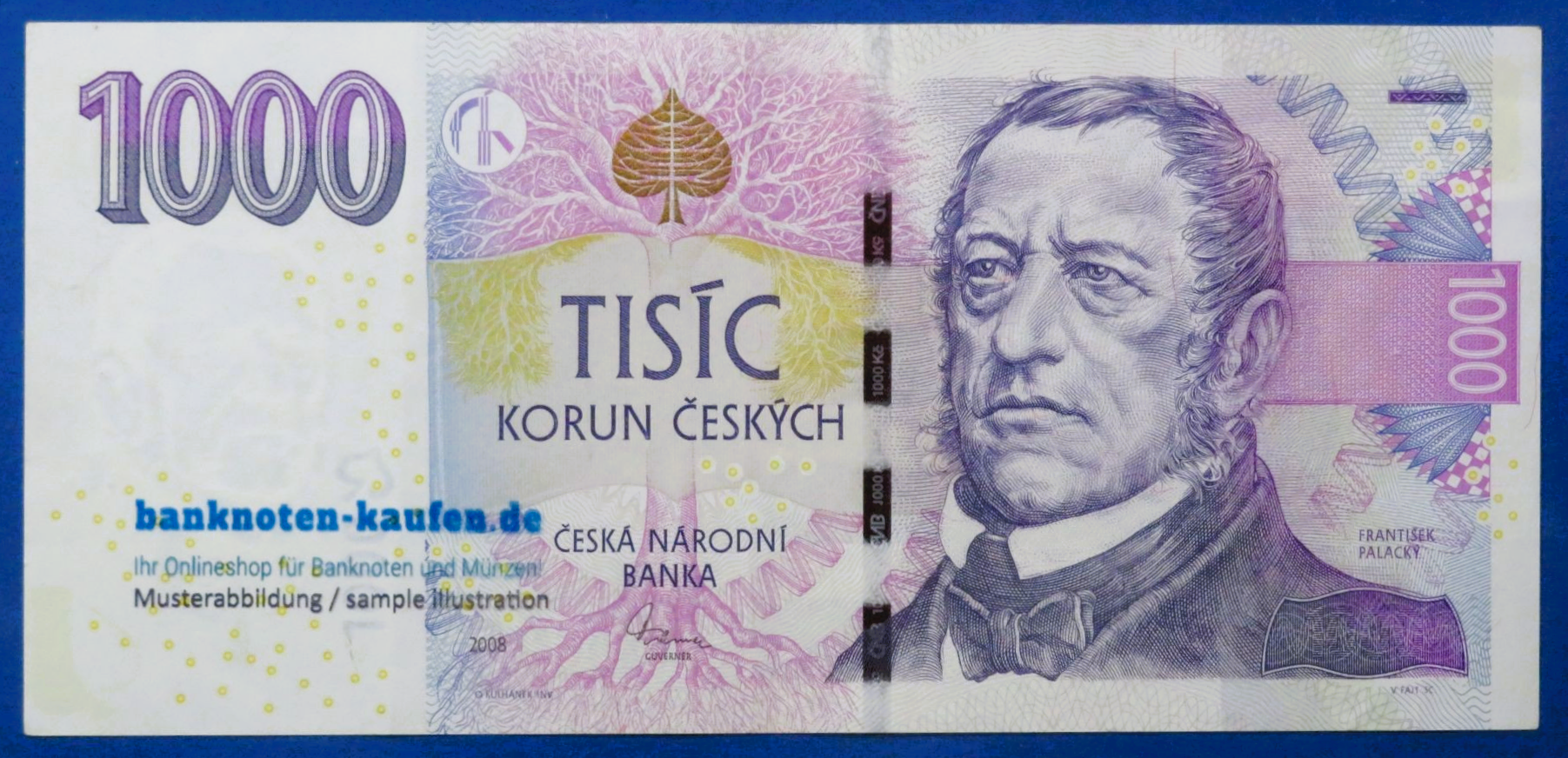 Czech Republic - 1,000 Korun, 2009,  circulated (USED / XF), P-25c