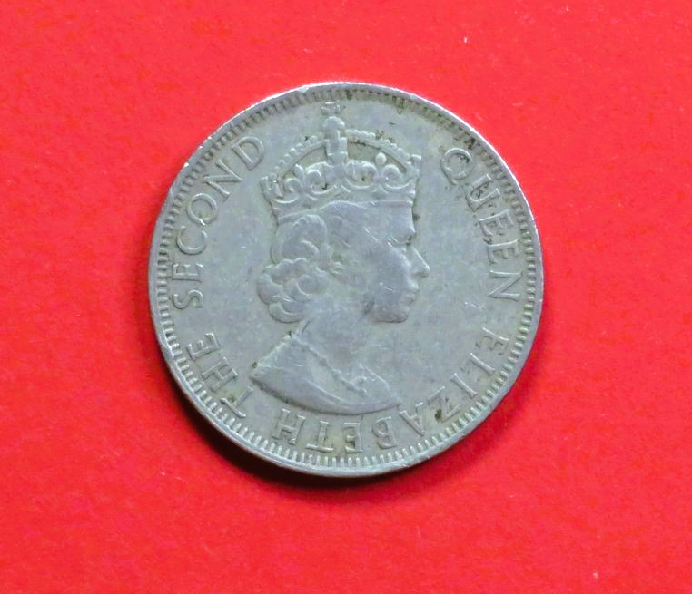 Belize:  50 Cents, 1974+, circulated (used / ss)