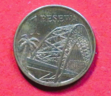Ghana: 1 Pesewa, 2007+, gebraucht (used / ss-vz), # 36