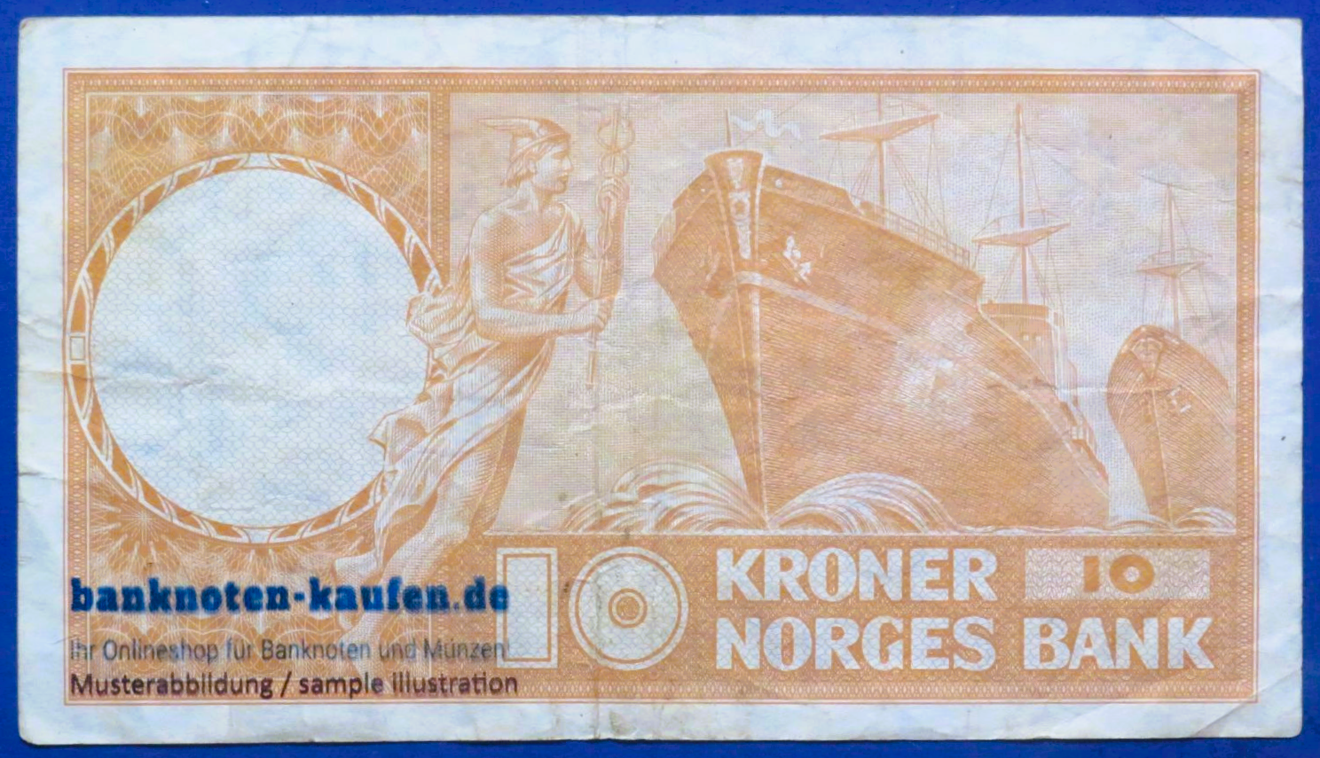 Norwegen, 10 Kroner, 1972, gebraucht (USED / VF-), P-31f