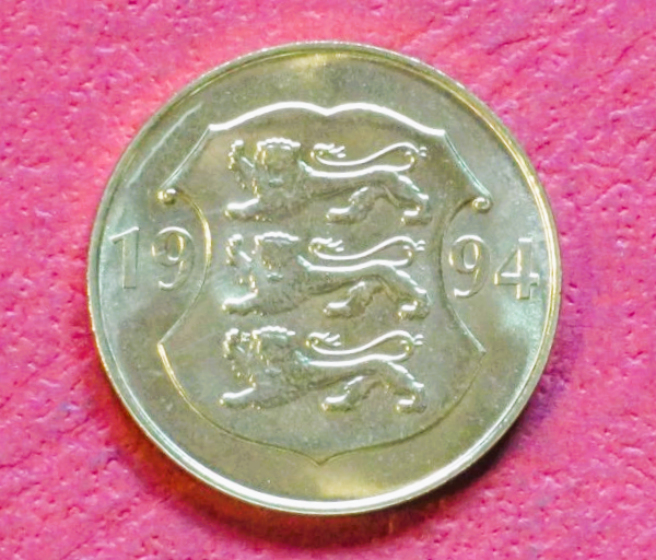 Estonia: 5 Krooni, 1994, uncirculated (unc), Commemorative issue, # 31