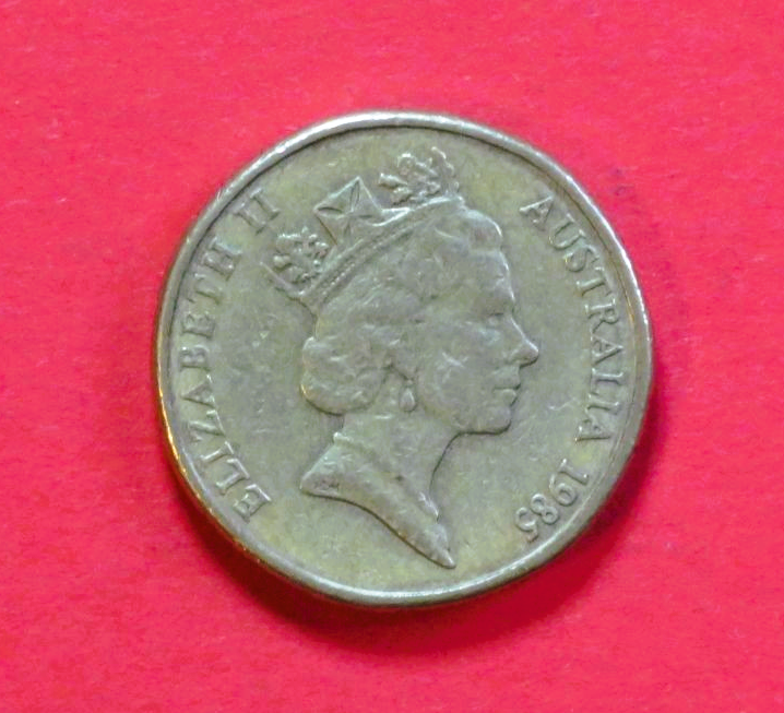 Australia: 1 Dollar, 1985-1998, circulated (USED / vf)