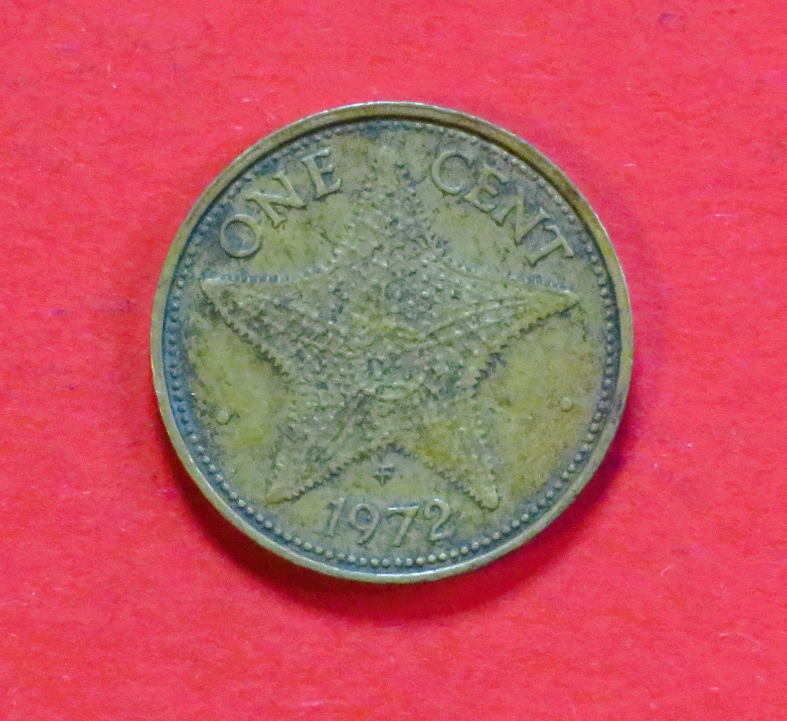 Bahamas: 1 Cent, 1971-1973, circulated (USED / vf)