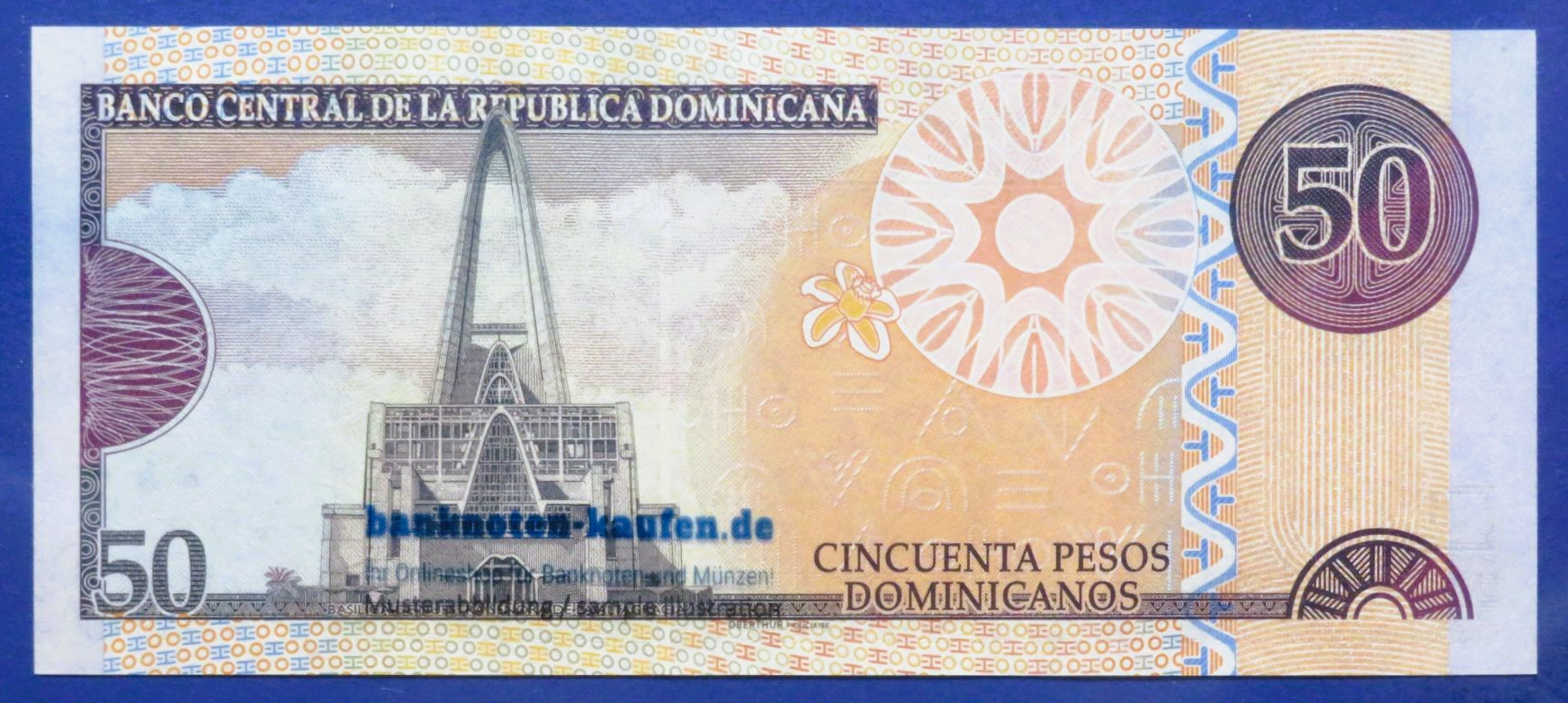 Dominican Republic, 50 Pesos, 2012, uncirculated (UNC), P-183b