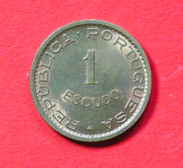 Angola, 1 Escudo, 1972, circulated (USED / xf), #16