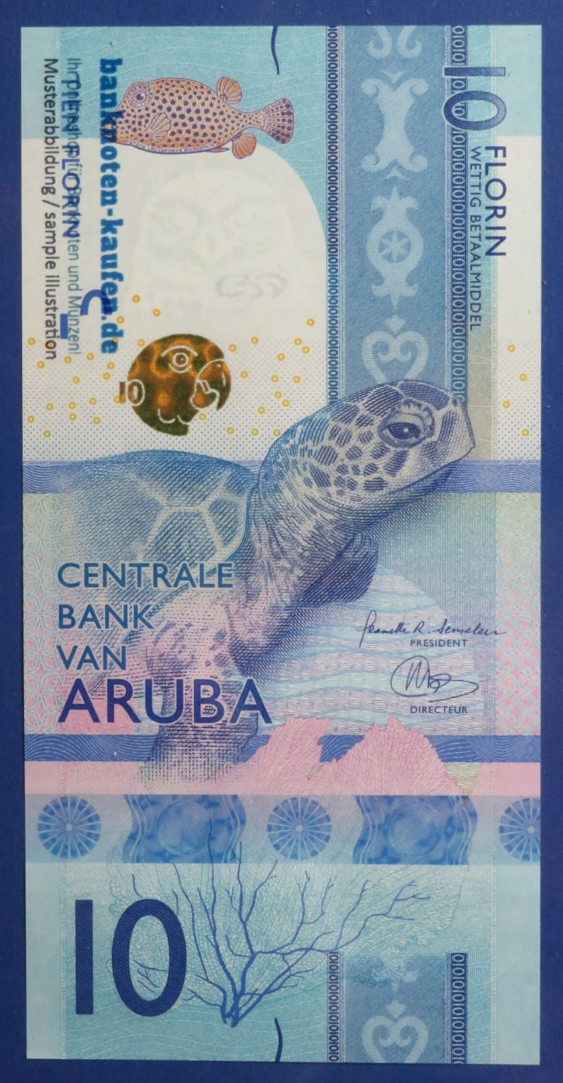 Aruba, 10 Florin, 2019, uncirculated (UNC)