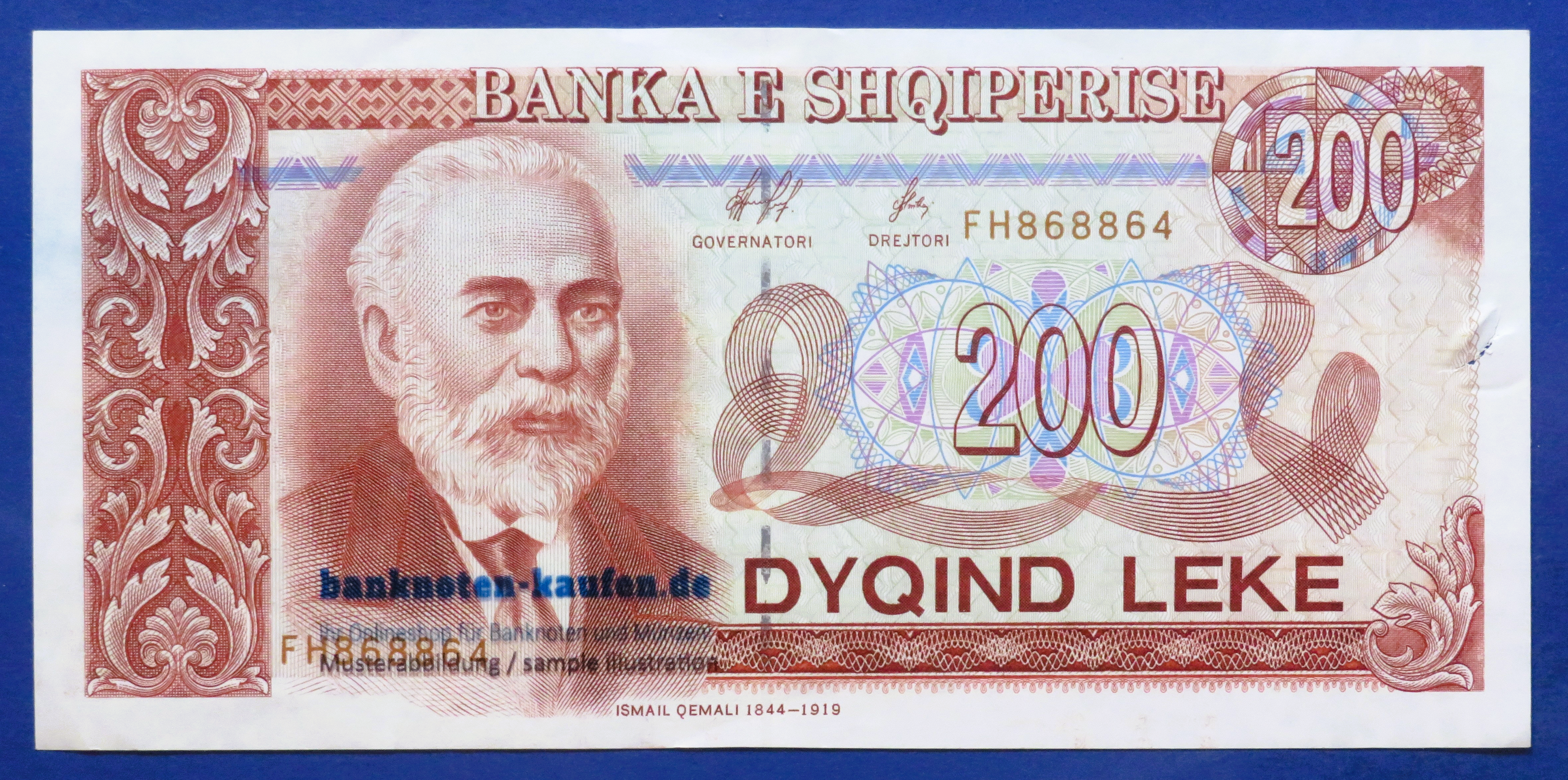 Albania, 200 Leke, 1996, circulated (USED / VF+), P-59