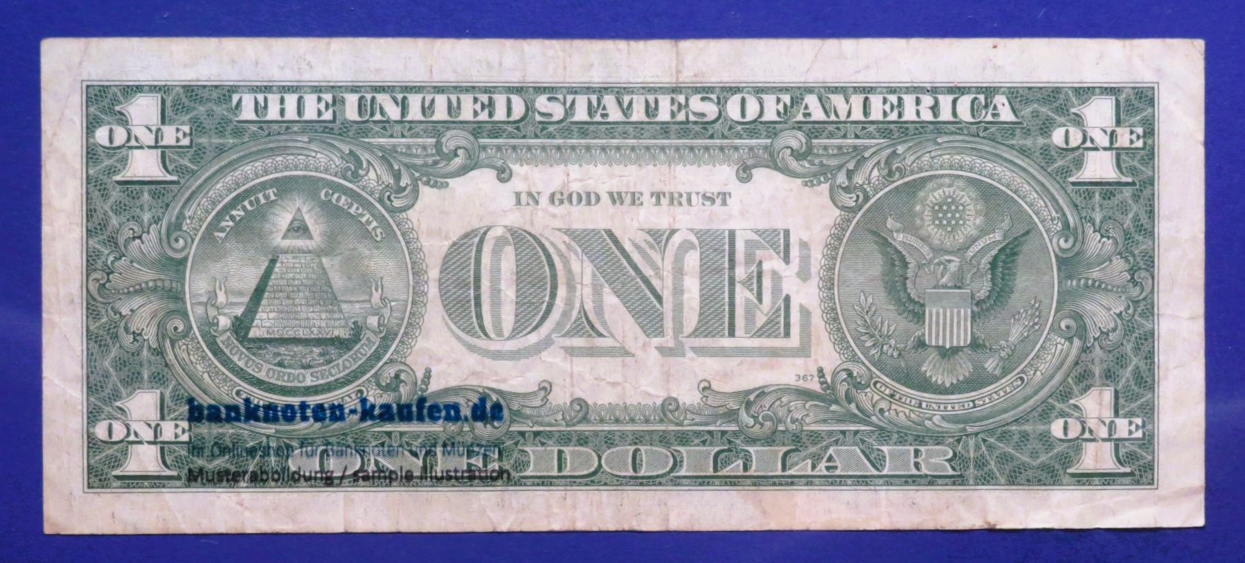 Vereinigte Staaten von Amerika, 1 Dollar, 1957A , gebraucht (USED / F), Silver Certificate