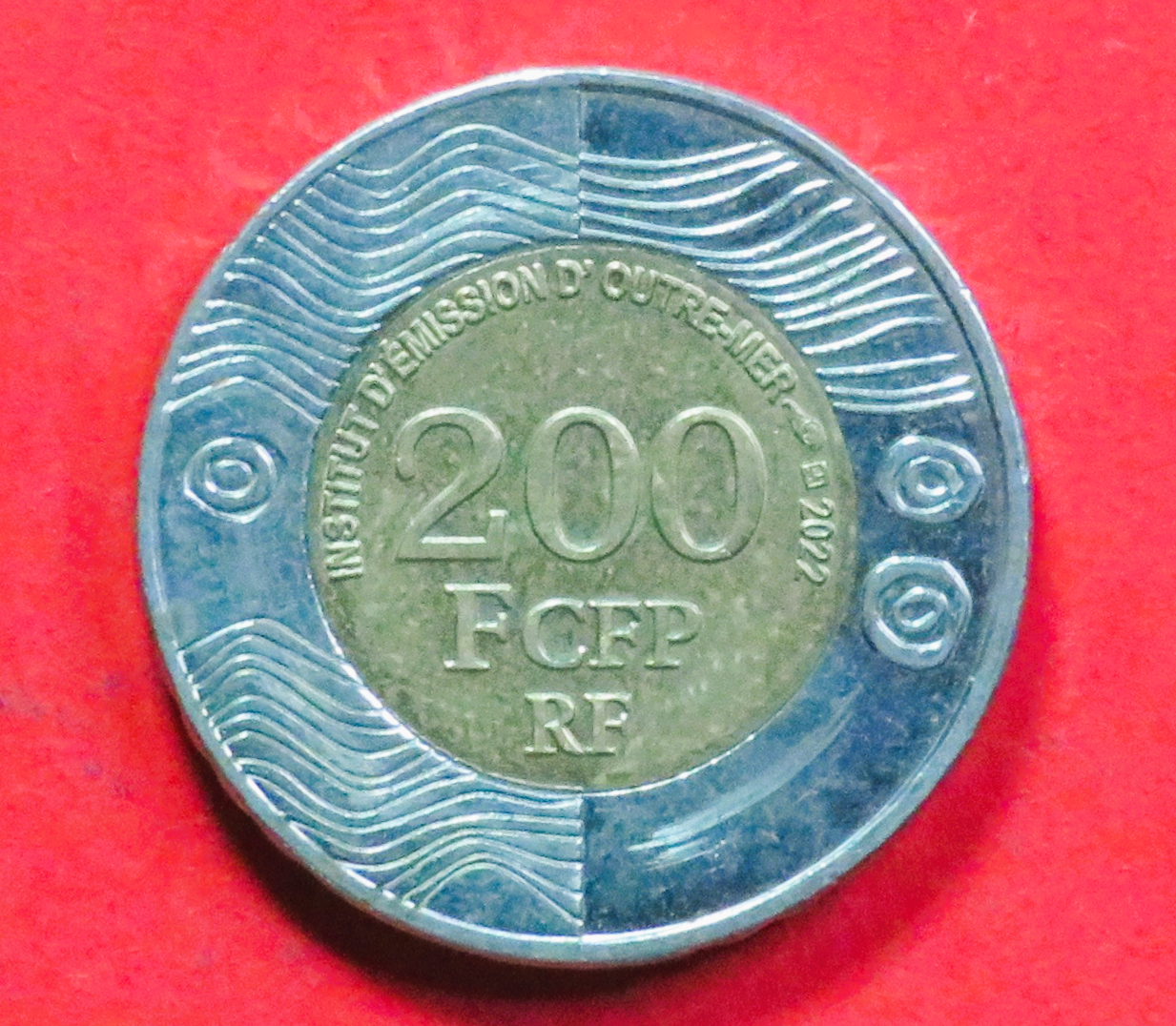 französisch Polynesien: 200 Francs, 2021+, gebraucht (used / ss+)