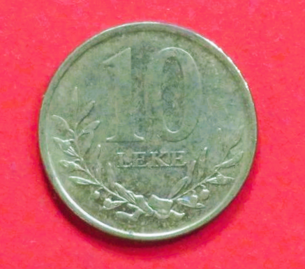 Albanien: 10 Leke, 2009+, gebraucht (used / ss-vz), # 77a
