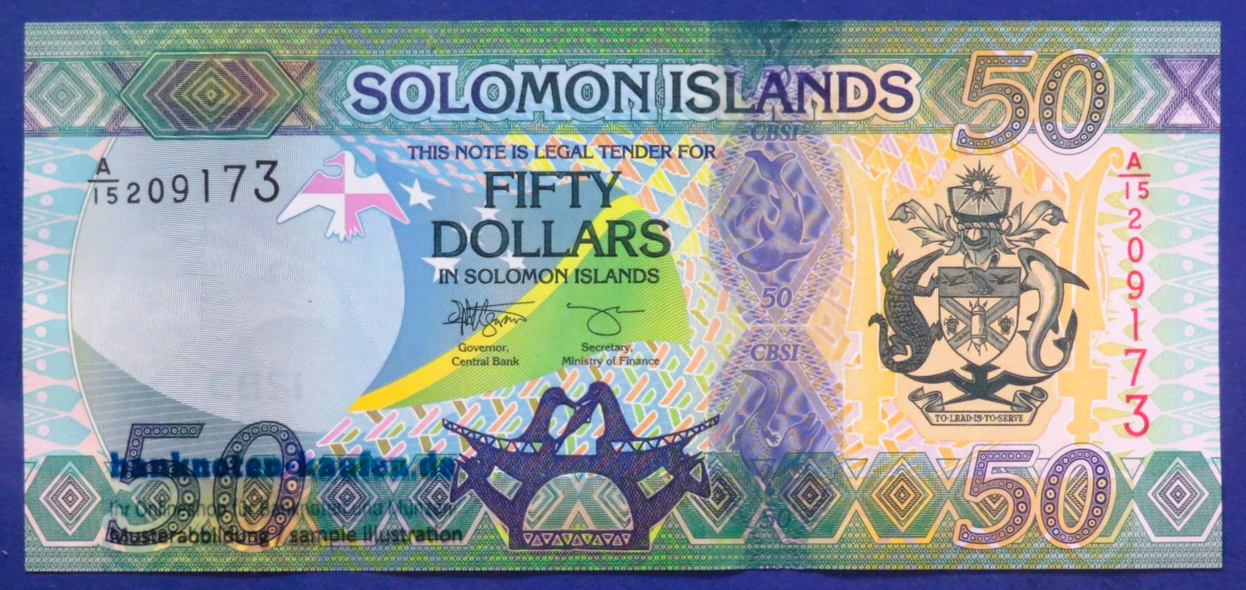 Solomon Islands, 50 Dollars, 2023ND, uncirculated (UNC), P-35c