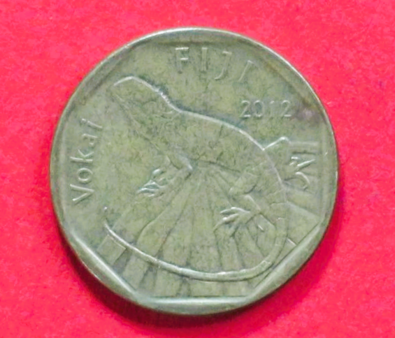 Fidschi: 1 Dollar, 2012+, gebraucht (used / ss), # 200