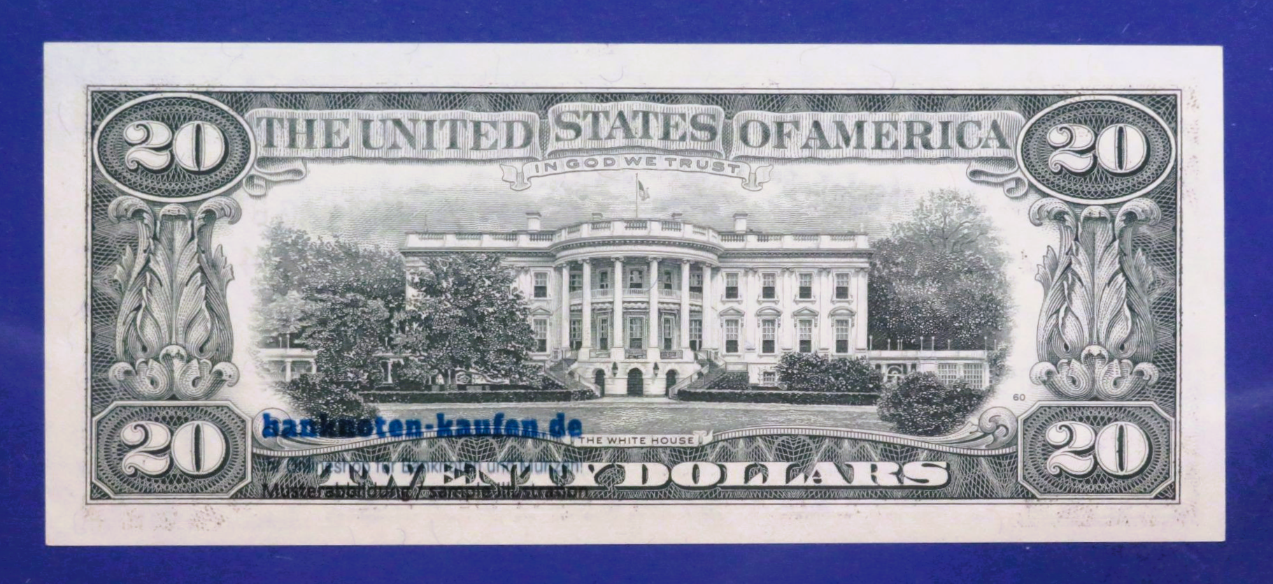 United States of America, 20 Dollars, 1995, about uncirculated (AU), P-500